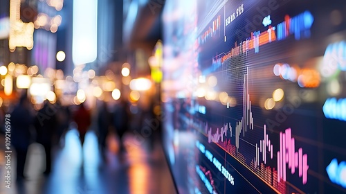 Wallpaper Mural optics background with lots of light spots Torontodigital.ca