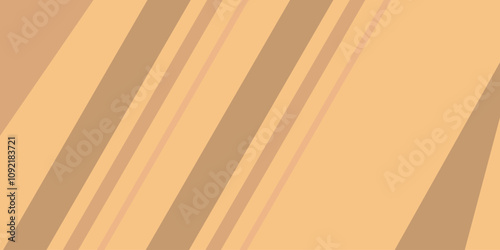 Dark brown and light brown lines oppose each other on a light brown background