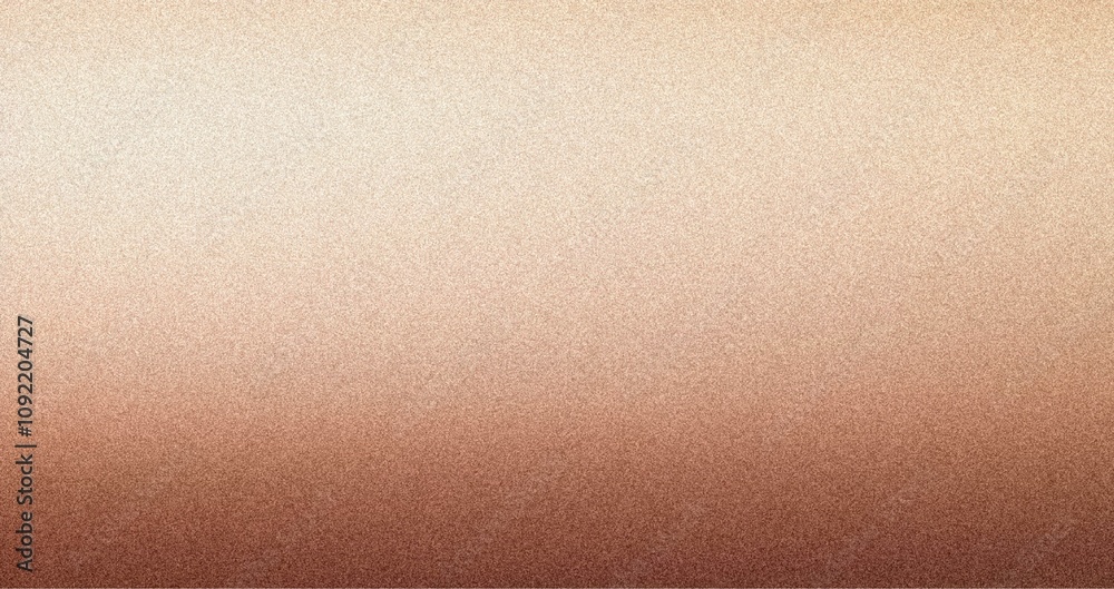 Fototapeta premium Grainy background Cream to Chocolate abstract gradient noise texture