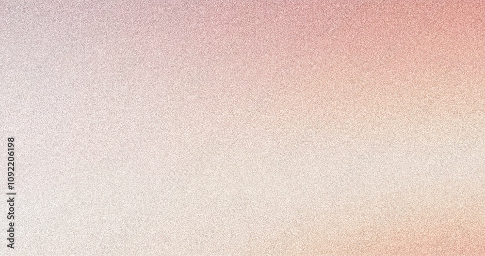 Fototapeta premium Grainy background Cream to Blush abstract gradient noise texture