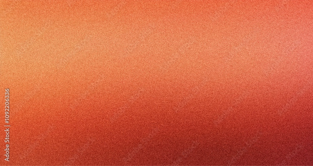 Fototapeta premium Grainy background Coral to Chocolate abstract gradient noise texture