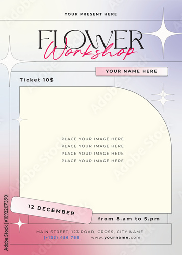Flower Workshop Flyer