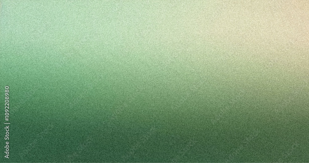 Fototapeta premium Grainy background Green to Cocoa abstract gradient noise texture
