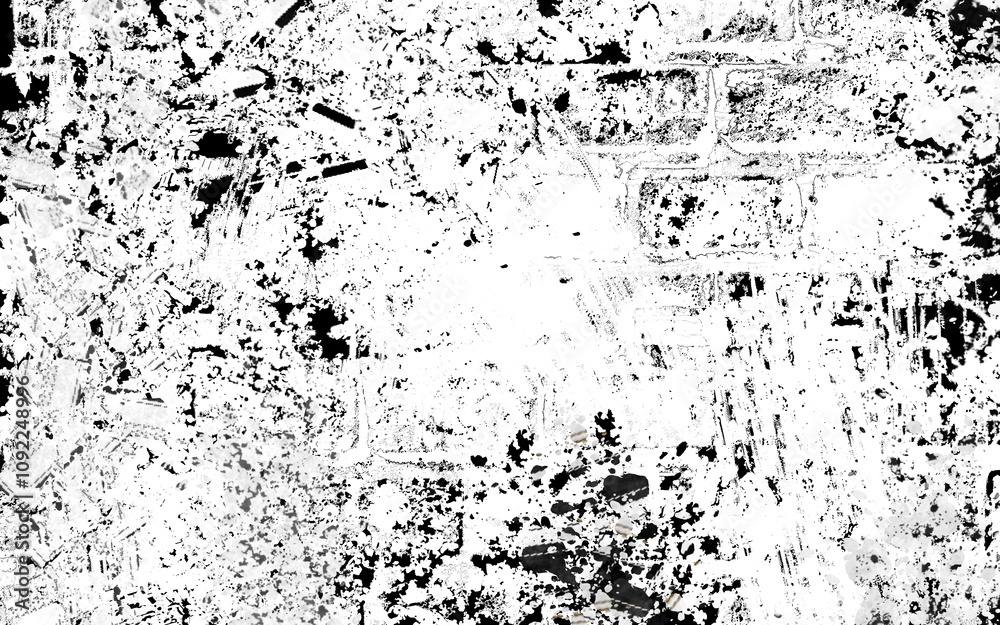 Fototapeta premium Distressed black texture effect.