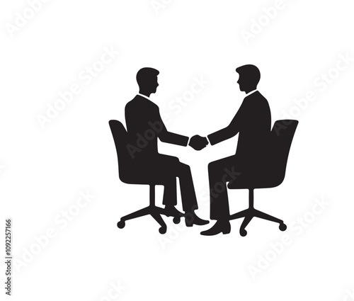 business people meeting. Meeting glyph solid icons collection. Containing business, training, seminar, teamwork, workshop.