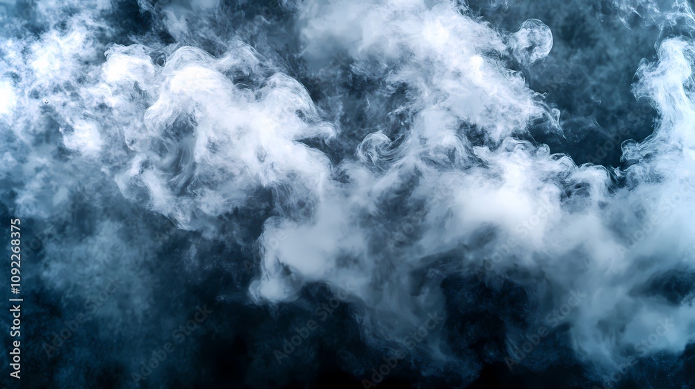 Fototapeta premium digital technology dry ice texture poster background