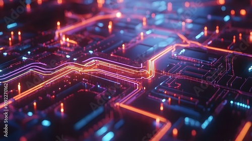 Wallpaper Mural A collaborative session analyzing 3D glowing SWOT diagrams with 2D animated pathways of optimization. 4k resolution, Cinematic Scene Torontodigital.ca