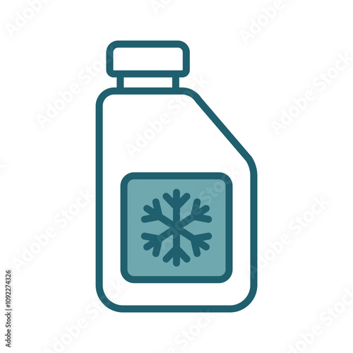 engine coolant icon vector design template simple and clean