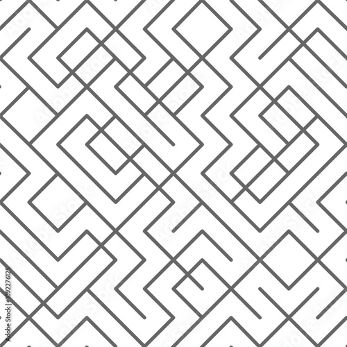 Seamless geometric pattern of perpendicular lines. Geometric background. Template for interior design, covers, panels, packaging and creative ideas
