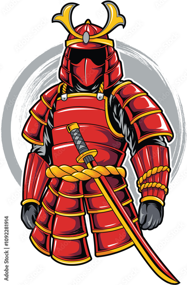 samurai stickers