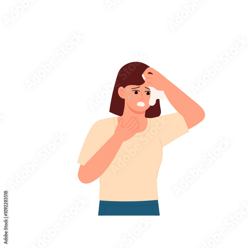 Eczema of Symptoms 1 Sweating on Skin