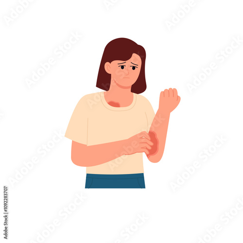Eczema of Symptoms 1 Red, Brownish Patches