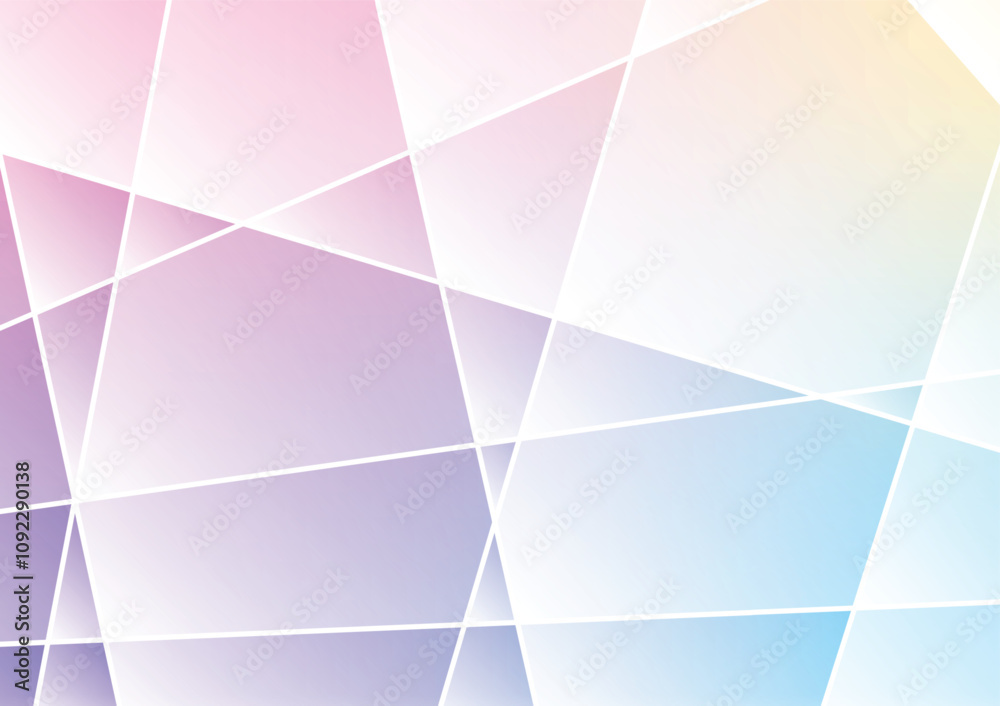 Obraz premium Geometric square triangle line purple art background