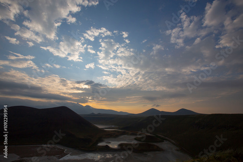 Meke Lake is located 7 km southeast of Karapınar city center. photo