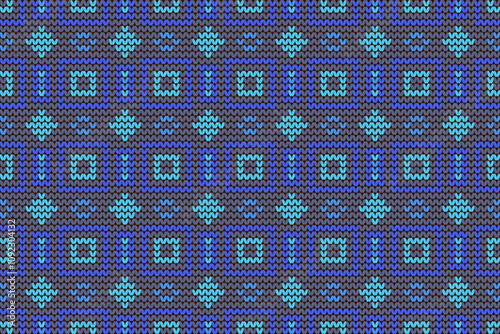 seamless pattern of knitting texture for the background of the postcards, invitations, wallpapers, banners and fabric pattern.