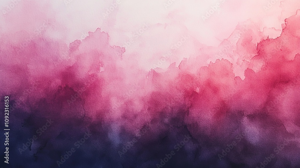 Fototapeta premium Vibrant abstract watercolor background with flowing pastel colors and soft brush strokes for creative design projects