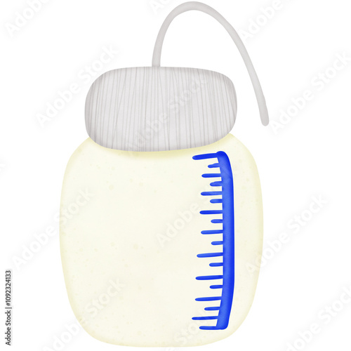 Bottle isolated on white