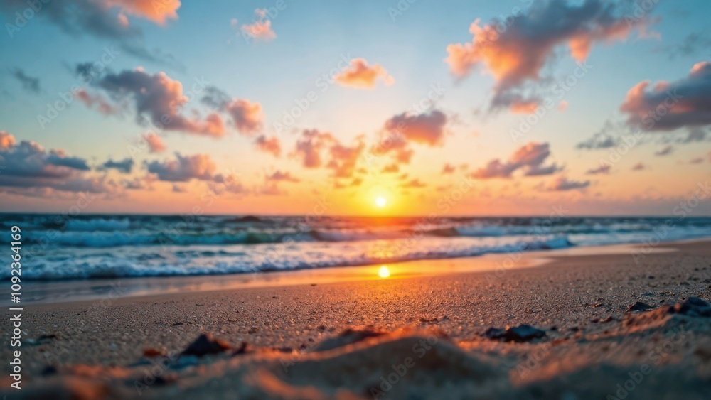 Obraz premium sunset on the beach