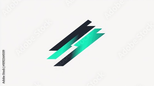 Free Download Minimal tech start-up logo, simple geometric shapes, modern  - GFXLoad