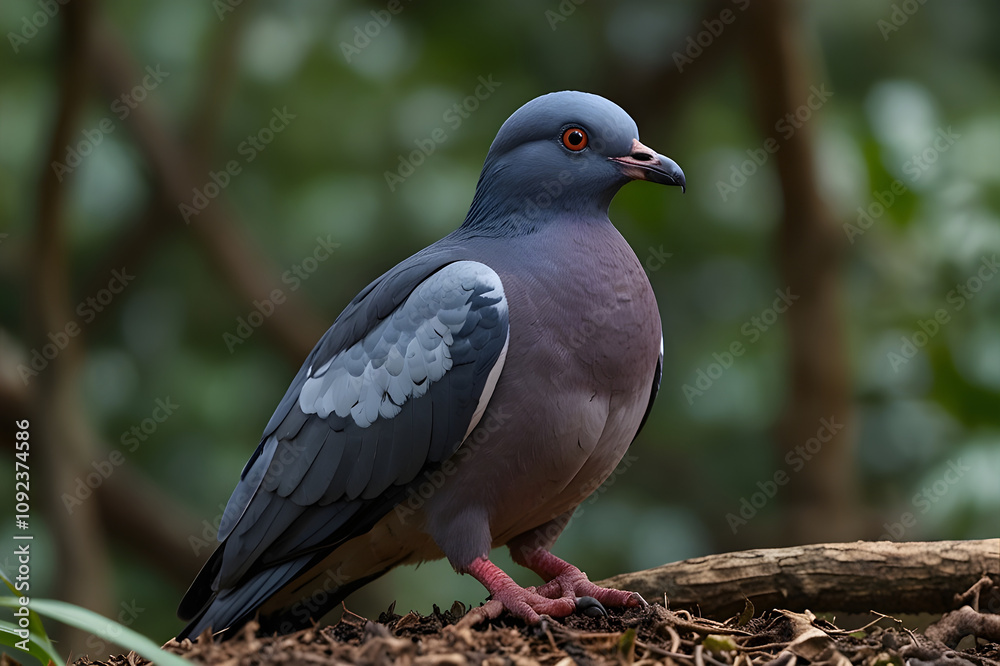 Fototapeta premium The History of Pigeons: From Messengers to Pets