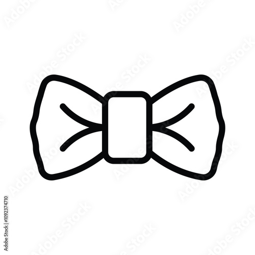 Classic bow tie, perfect for formal events and occasions