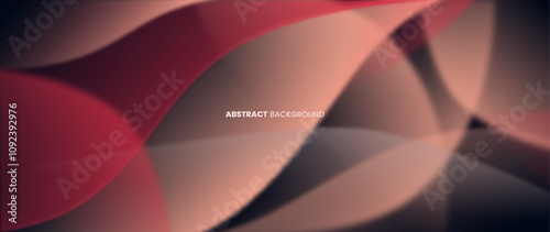 Abstract background with gradations of red and peach colors with a fine gradient line pattern. 