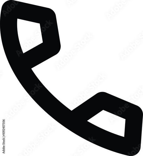 WhatsApp Calls Vector Icon, Incoming and Outgoing Call Symbols for Mobile App, Communication and Messaging.