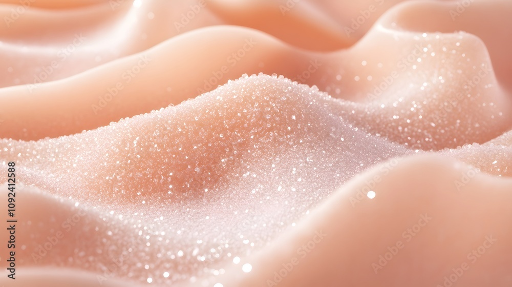 Fototapeta premium Crystal Sugar Snowfall