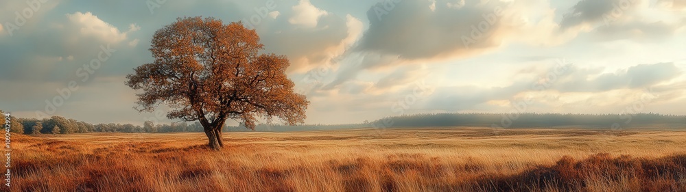 A serene landscape featuring a solitary tree under a beautiful sky, capturing the essence of tranquility in nature. A serene landscape featuring a solitary tree under a beautiful sky, capturing the essence of tranquility in nature.