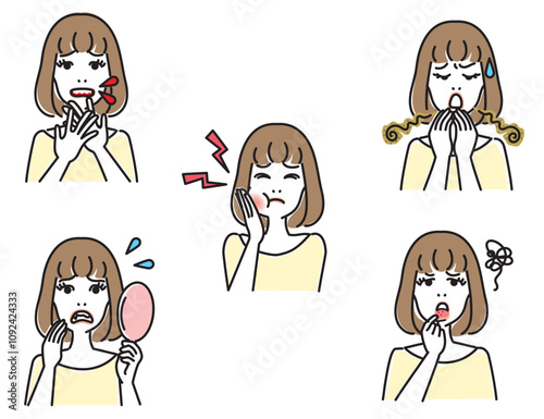 歯、口の中の悩み