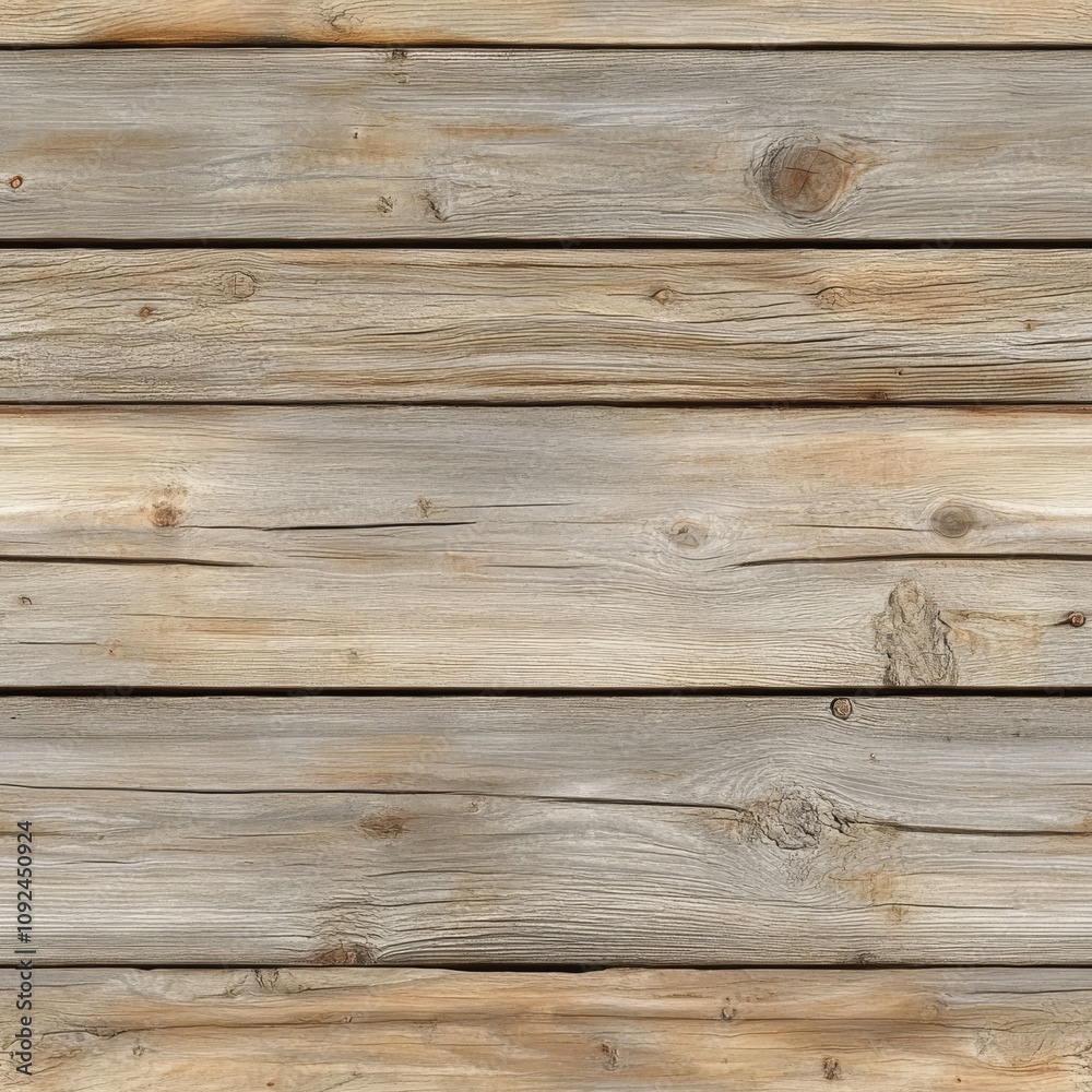 Obraz premium Rustic Wood Texture Seamless Pattern for Backgrounds