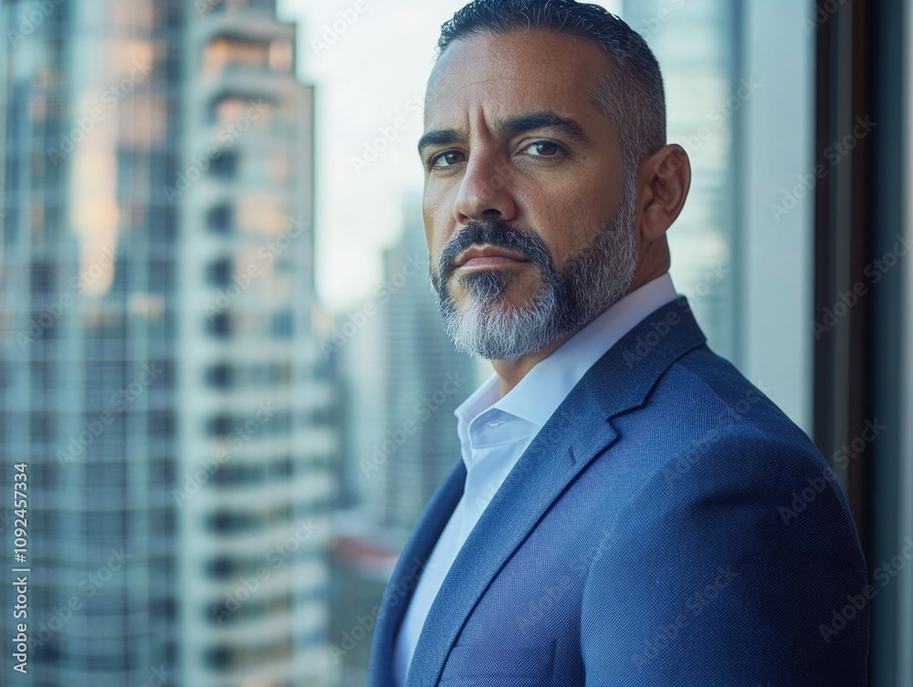 Fototapeta premium Determined Businessman