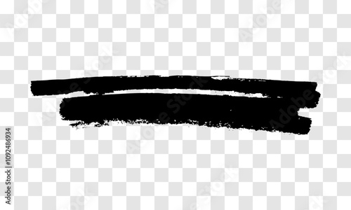 Scribble with a black marker