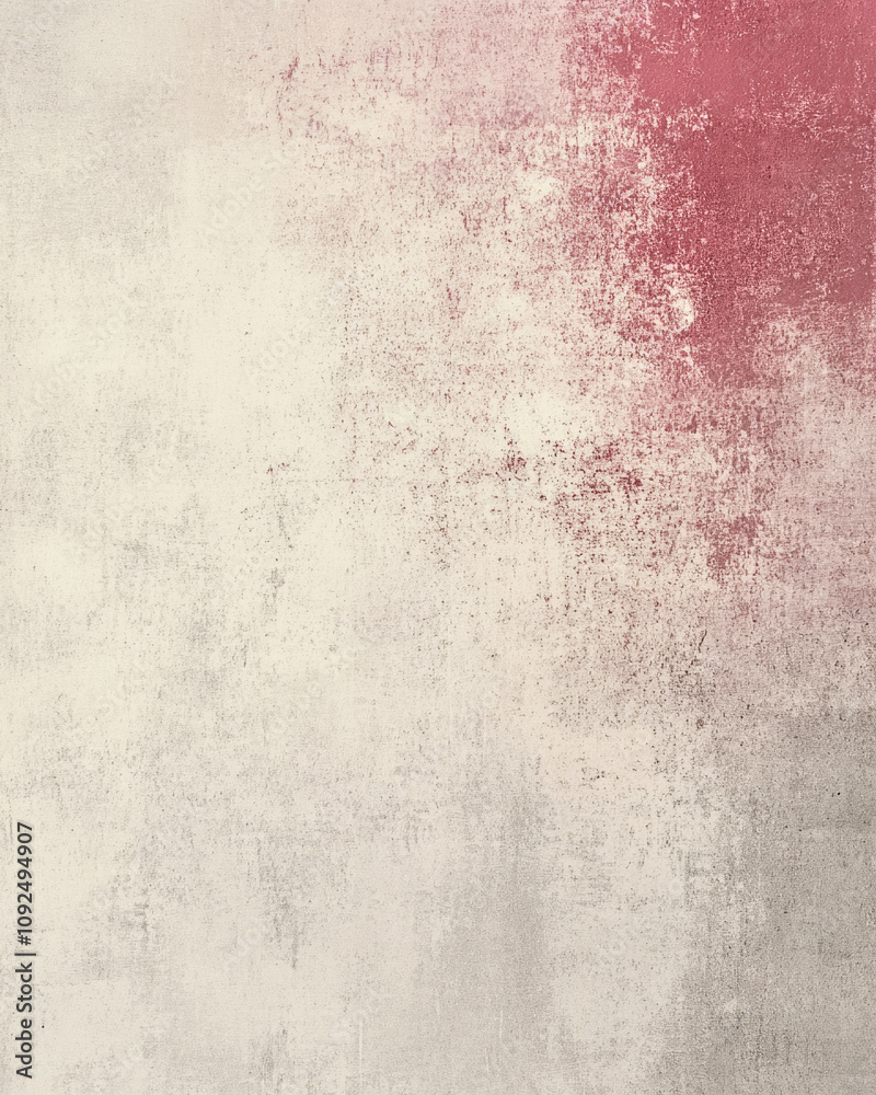 Naklejka premium Minimalistic light grey and red concrete texture for modern design applications