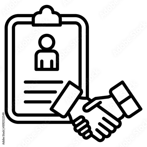 Stakeholder Engagement Plan  Icon Element For Design