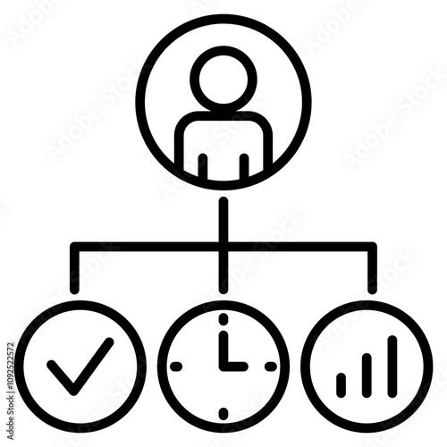 Stakeholder Impact  Icon Element For Design