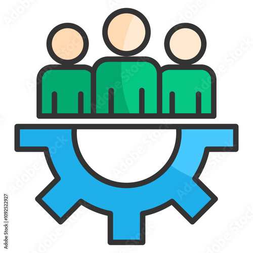 Stakeholder Management  Icon Element For Design