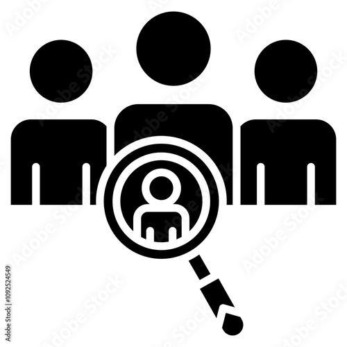 Stakeholder Identification  Icon Element For Design
