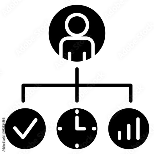 Stakeholder Impact  Icon Element For Design