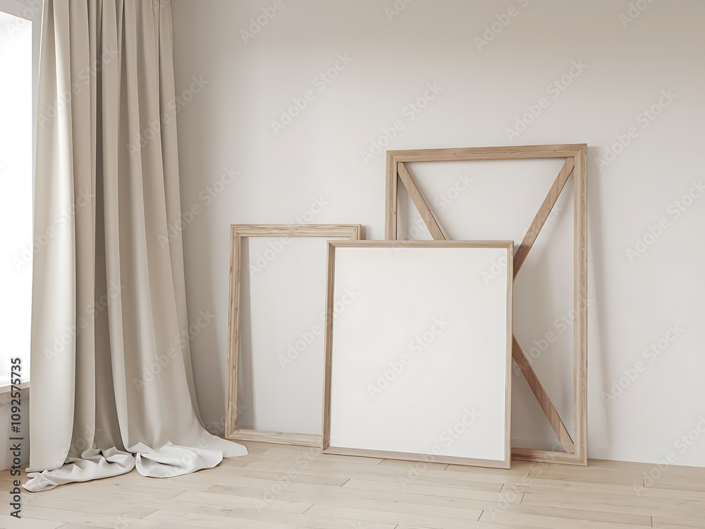ISO A Paper size Frame Mockup. Living Room Frame Mockup Display. Modern Living Room with Wall Frame Mockup. Blank Wall Frame Mockup. 3D render ISO A Paper size Frame Mockup. Living Room Frame Mockup Display. Modern Living Room with Wall Frame Mockup. Blank Wall Frame Mockup. 3D render