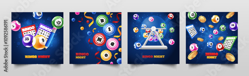 Bingo Night Celebration Collage