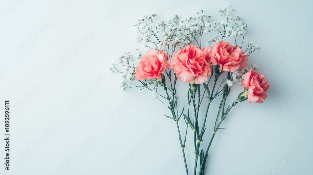 Bright and Vibrant Bouquet of Carnations