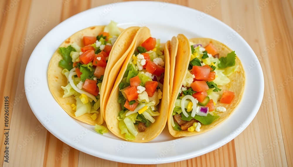 A plate of crispy tacos wallpaper with colorful fillings of lettuce, cheese, and salsa, evoking a fun Mexican fiesta vibe. A plate of crispy tacos wallpaper with colorful fillings of lettuce, cheese, and salsa, evoking a fun Mexican fiesta vibe.