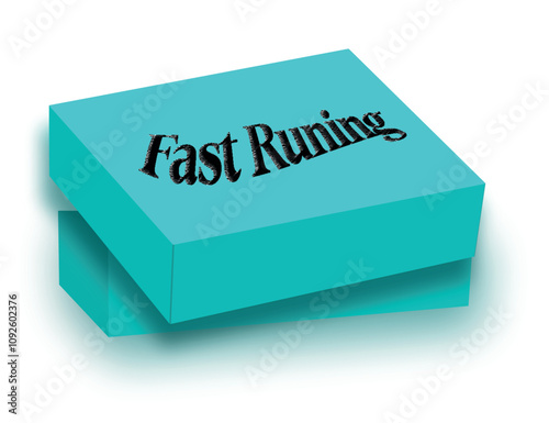 Shoebox mockup for Ads with 3d drawing tool
