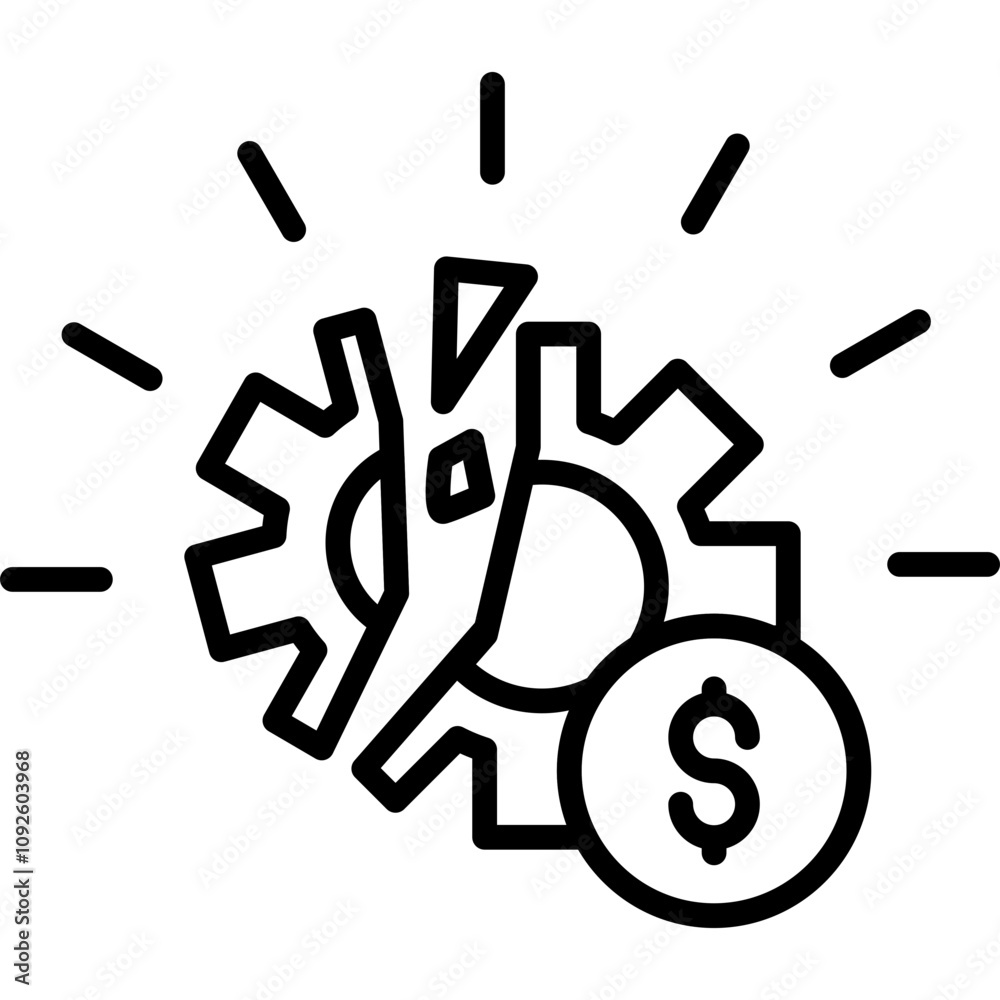 Obraz premium Business Icon