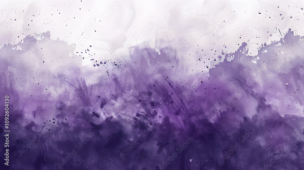 Purple Monochrome Watercolor Background Purple Monochrome Watercolor Background