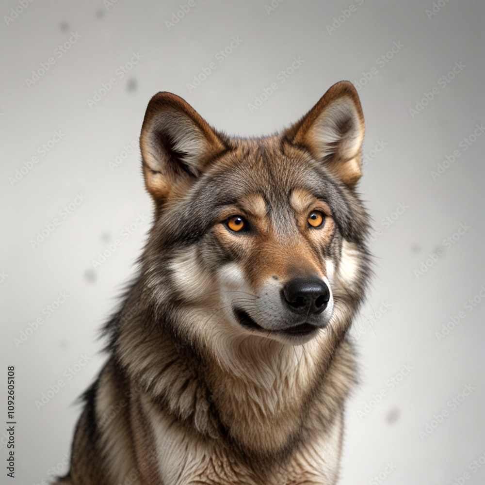 Obraz premium brave wolf