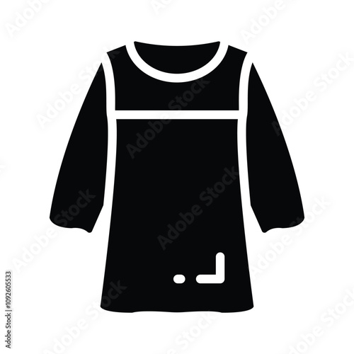Icon of a dress suitable for everyday wear