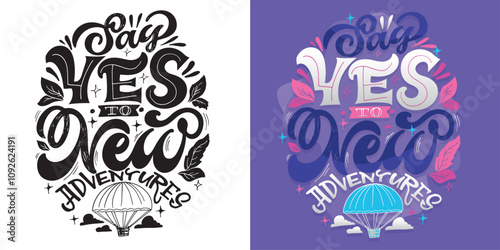 Cute hand drawn doodle lettering quote. Lettering for t-shirt design, mug print, bag print, clothes fashion. 100% hand drawn vector image.