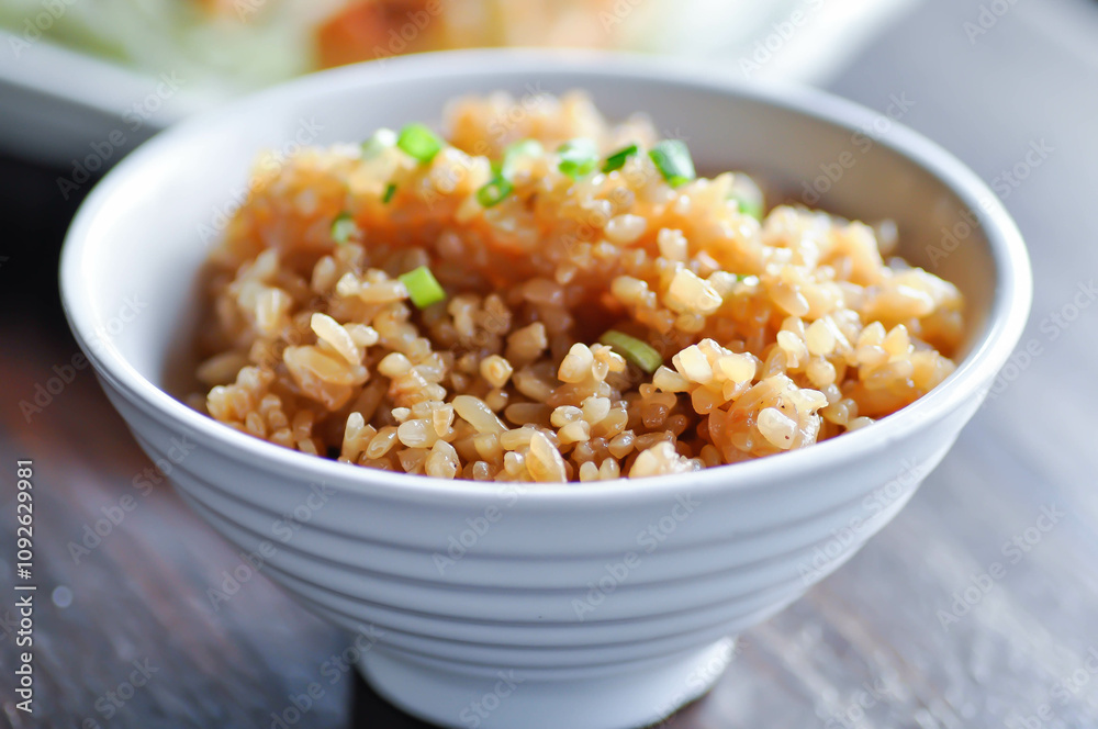 stir fried rice or fried rice with vegetable stir fried rice or fried rice with vegetable
